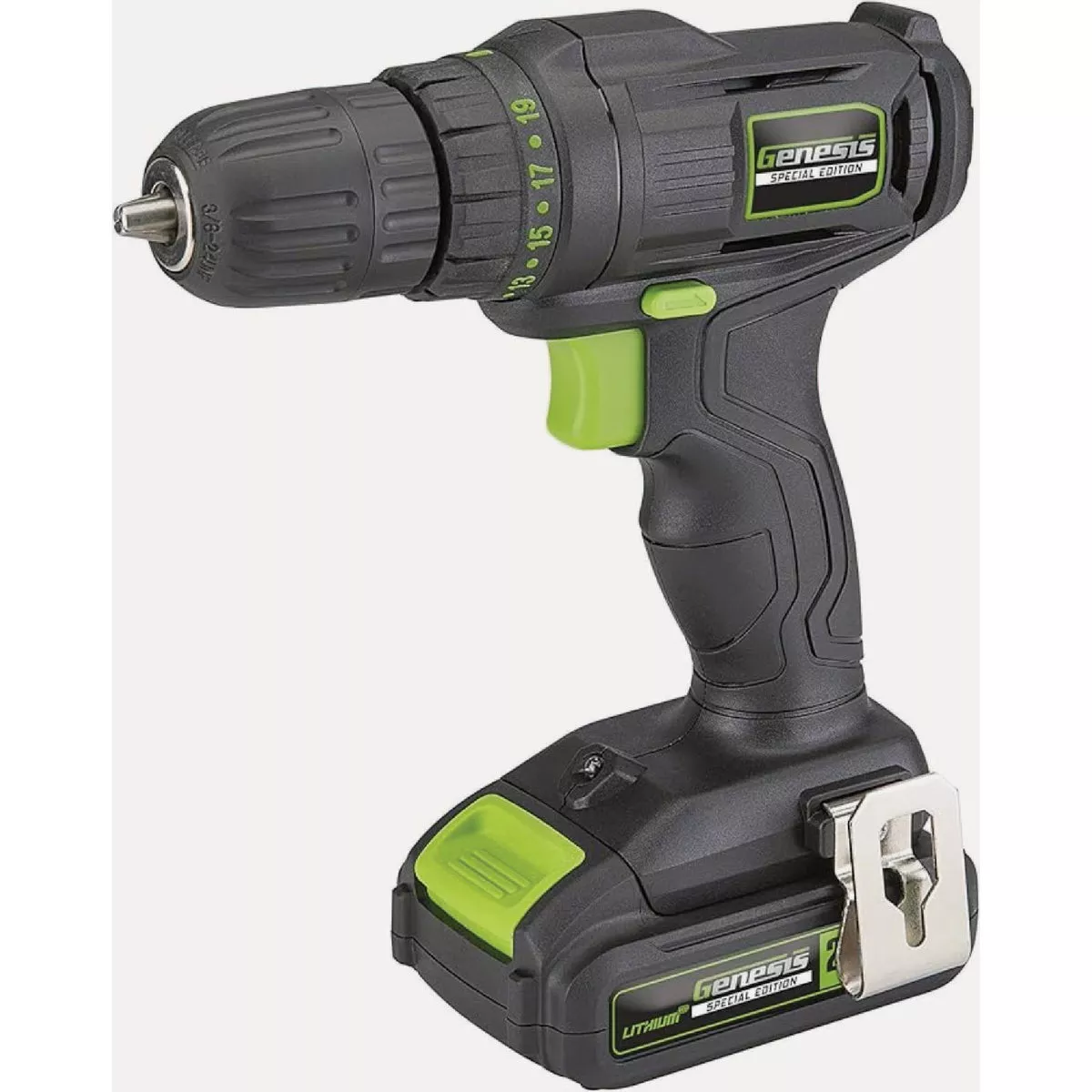 Genesis 20V 3/8 In. Special Edition Cordless Drill/Driver Kit with 1.3 Ah Battery & Charger