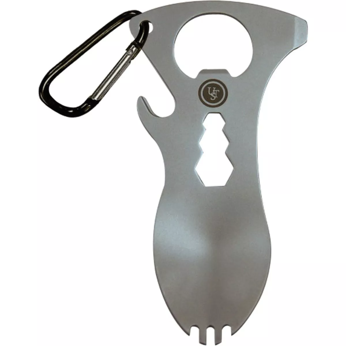 UST 5-In-1 Stainless Steel 4 In. Spork Multi-Tool