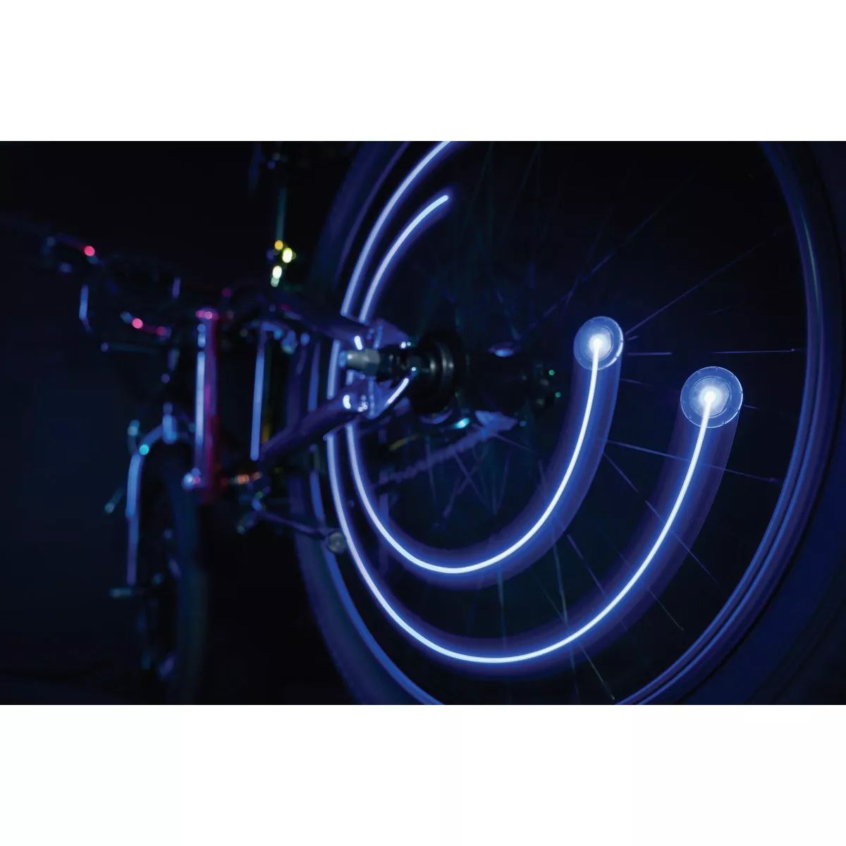 Orbitbrightz LED Blue Clip-On Spoke Light (2-Pack)