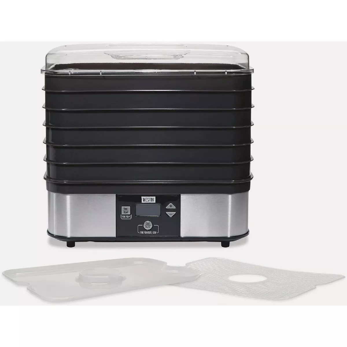 Weston 6-Tray 500W Black Dehydrator