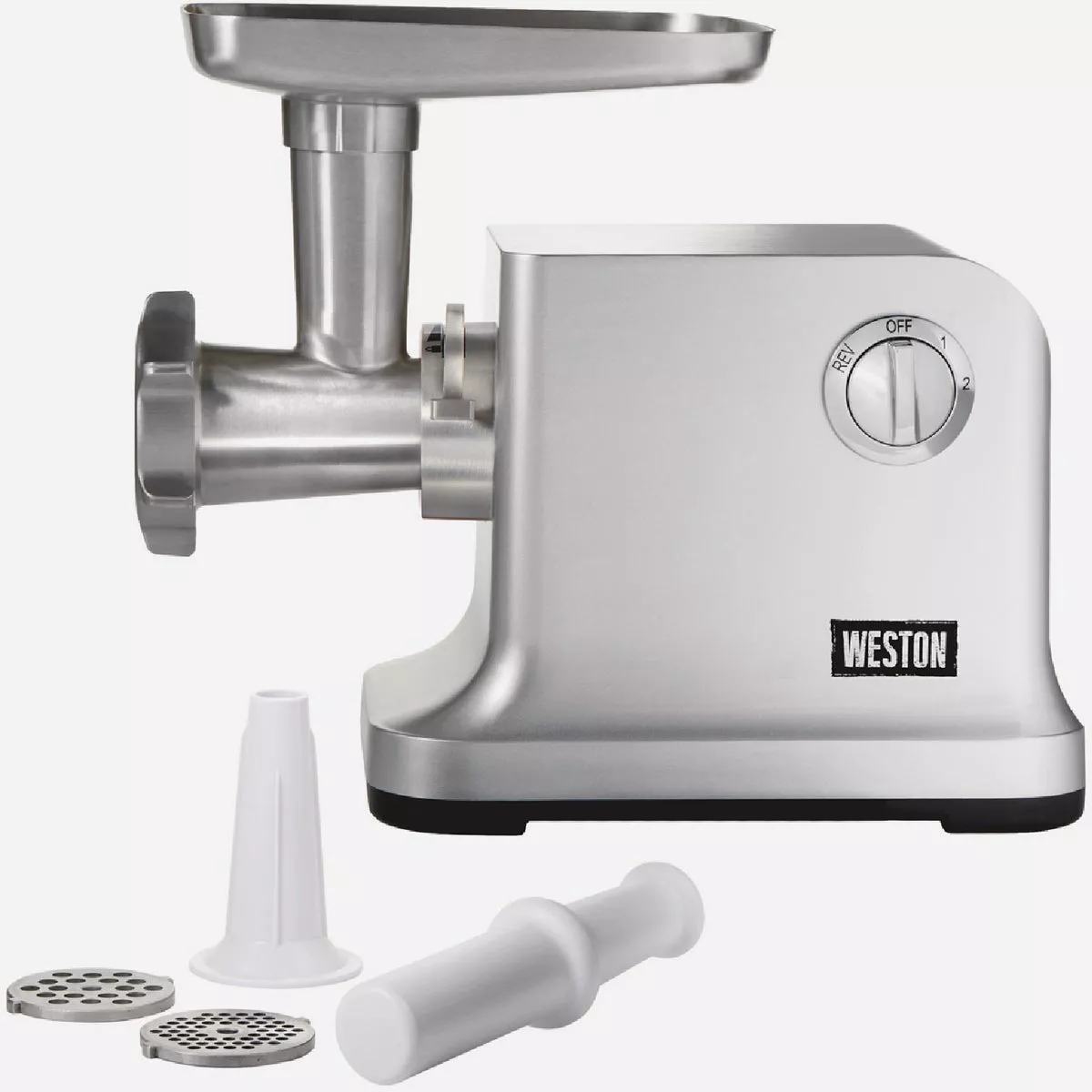 Weston #12 1 HP 750W Electric Meat Grinder & Sausage Stuffer