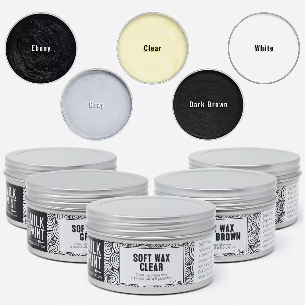 Milk Paint 4 Oz. Clear Soft Wax