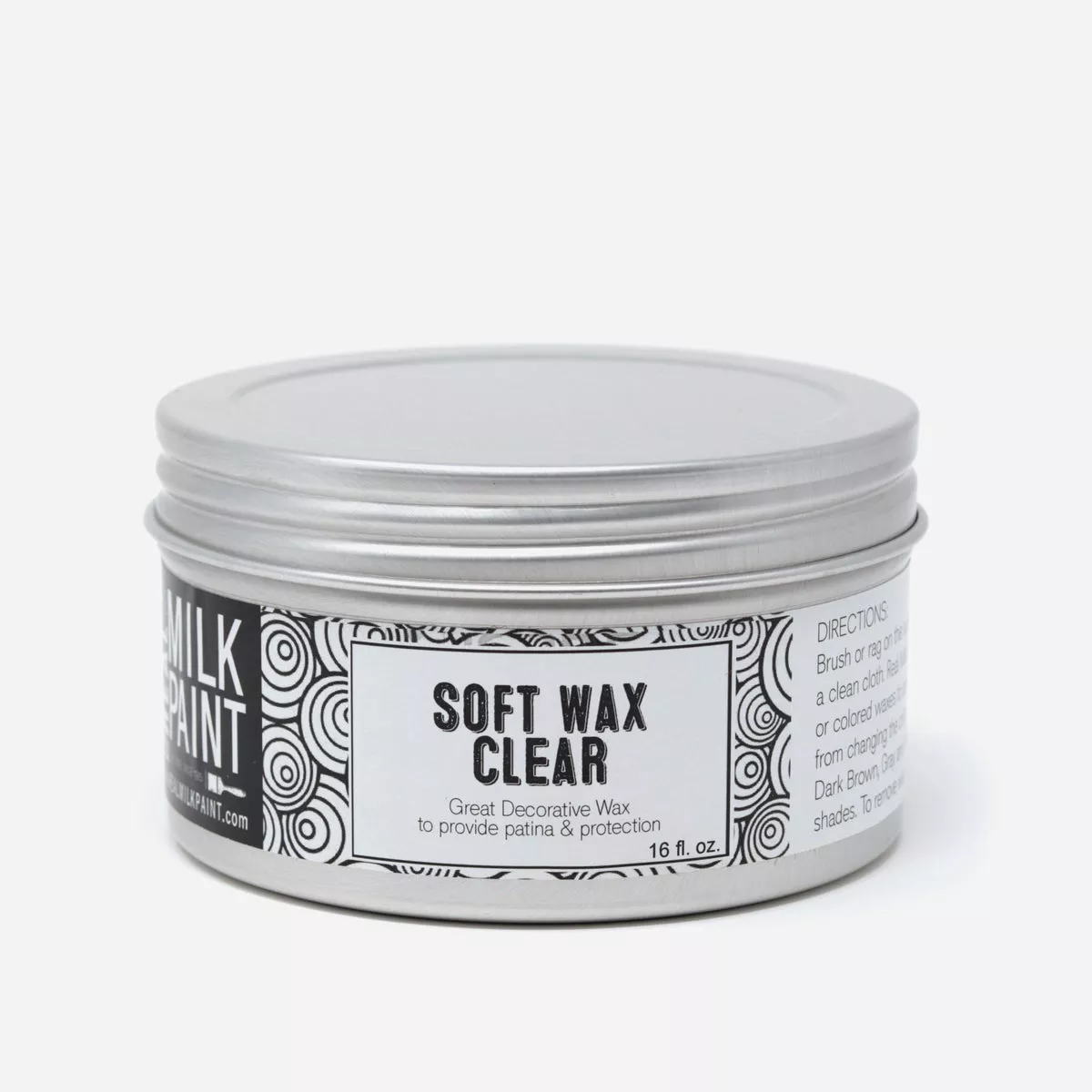 Milk Paint 16 Oz. Clear Soft Wax