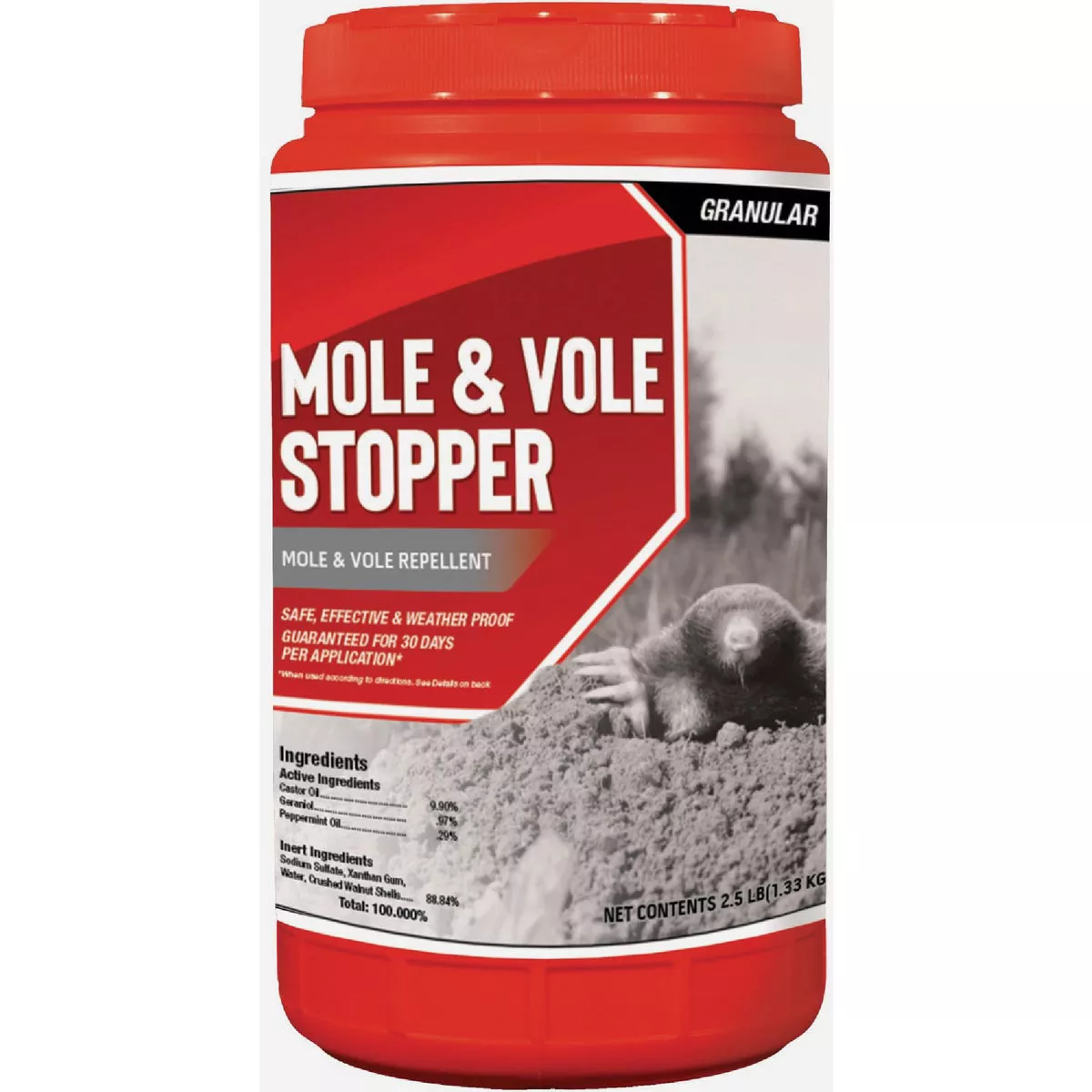 Mole & Vole Stopper 2.5 Lb. Granules Mole & Vole Repellent
