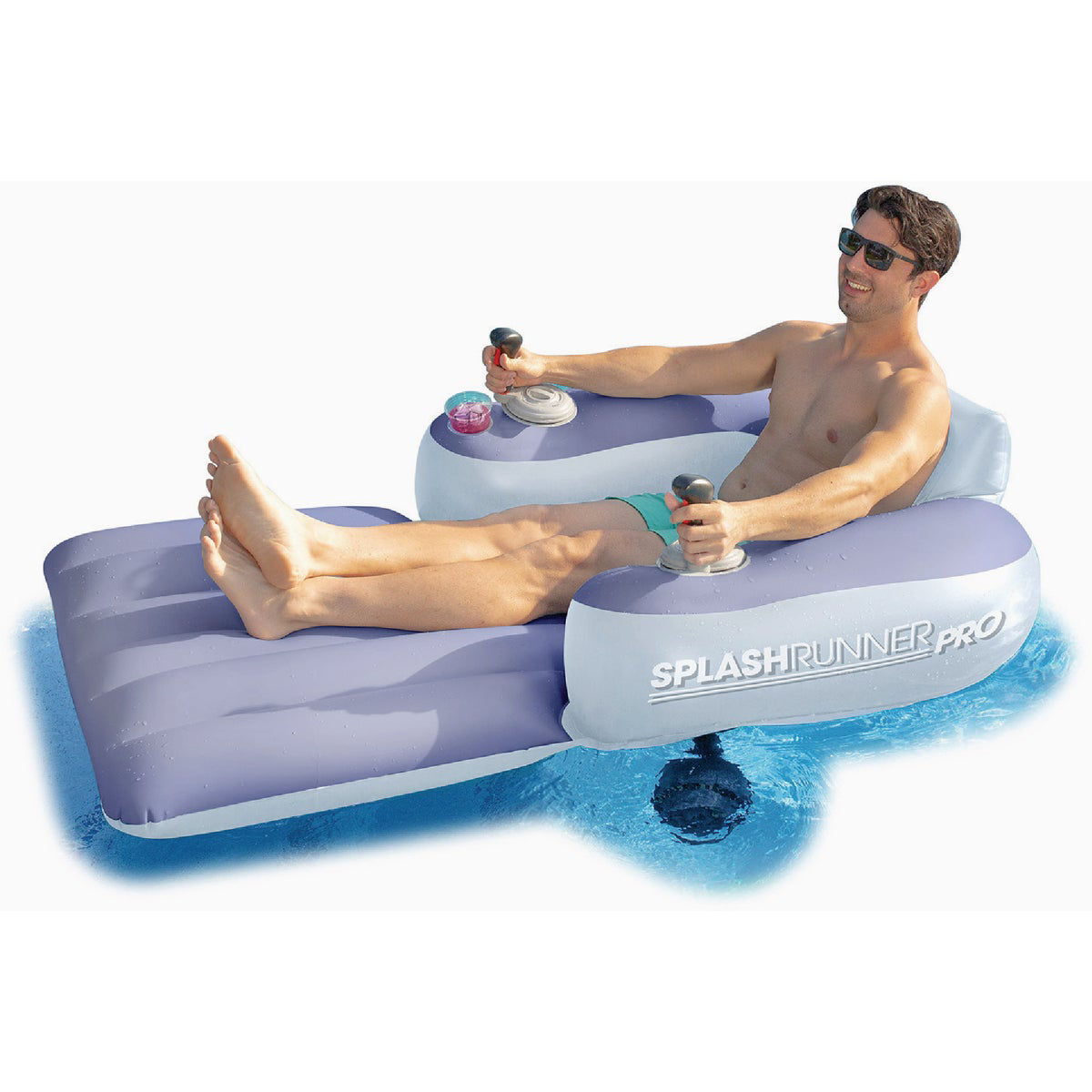 PoolCandy Splash Runner Pro 12V Motorized Pool Lounger Do it Best
