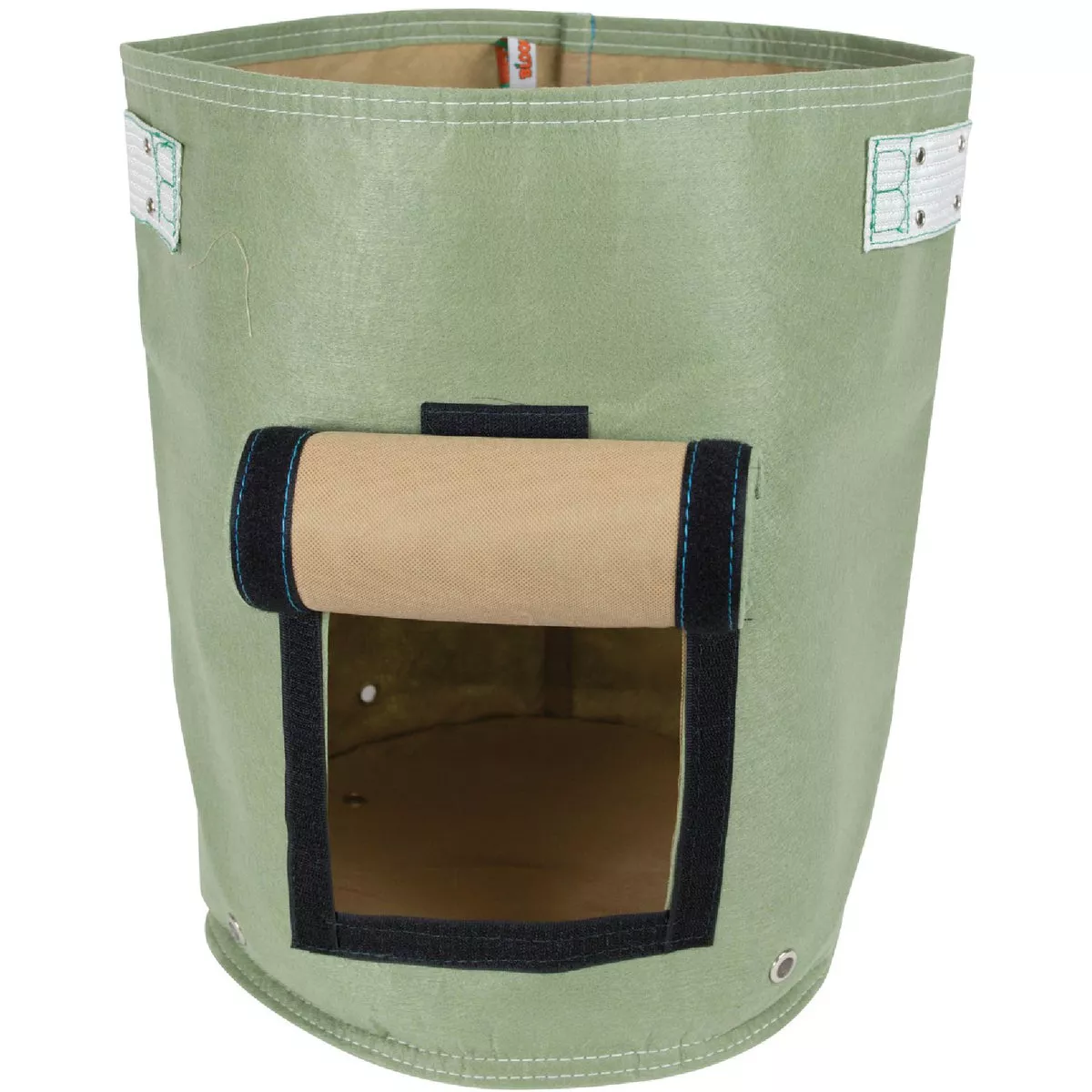 Bloem BloemBagz Recycled Polyethylene 9 Gal. 17.75 In. Potato Planter Bag, Living Green