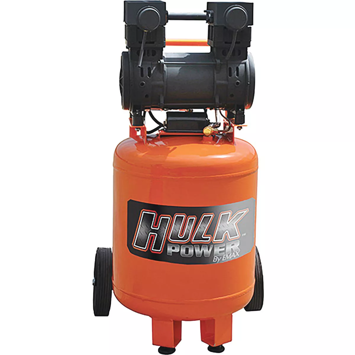 Hulk EMAX 10 Gal. Portable 125 psi Vertical Silent Air Compressor