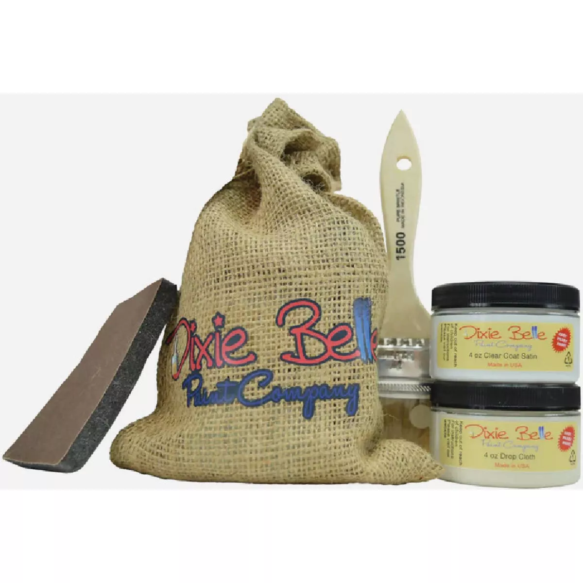 Dixie Belle Dropcloth Silk All-In-One Mineral Paint Holiday Gift Box
