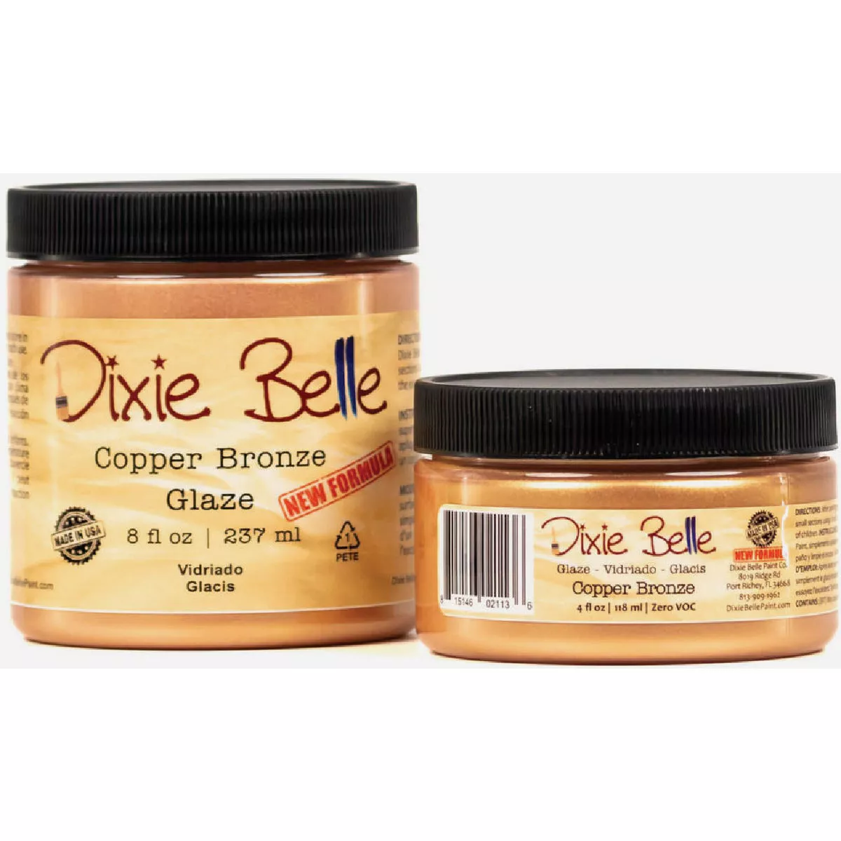Dixie Belle 4 Oz. Copper Brown Decorative Glaze