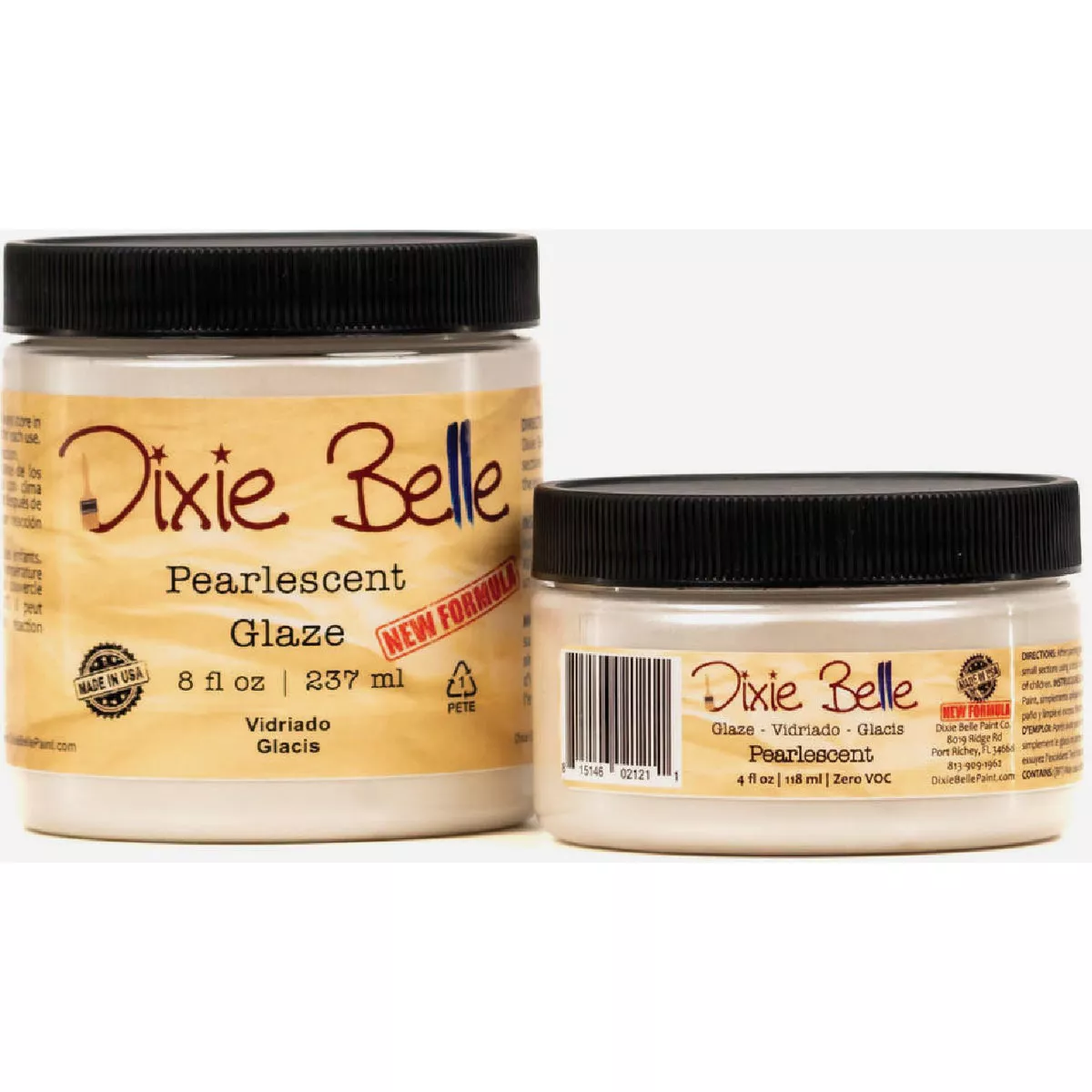 Dixie Belle 8 Oz. Pearlescent Decorative Glaze