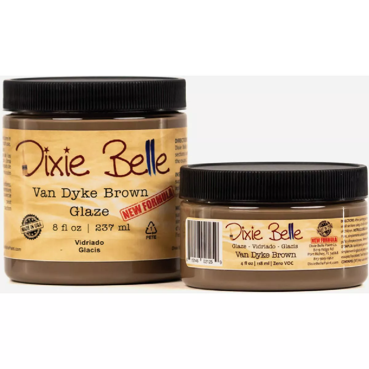 Dixie Belle 8 Oz. Van Dyke Brown Decorative Glaze