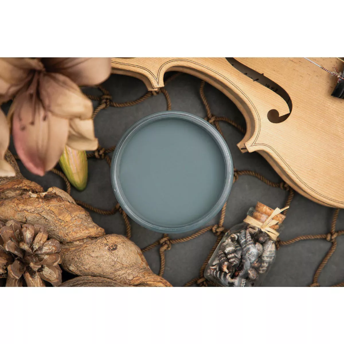 Dixie Belle 8 Oz. Stormy Seas Matte Chalk Mineral Paint