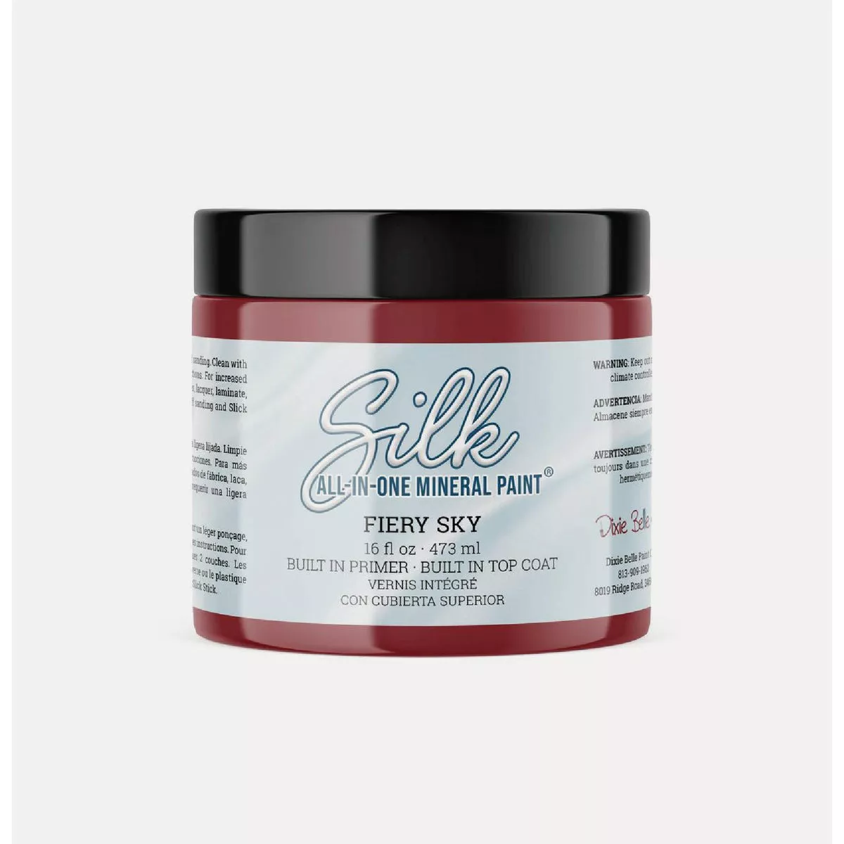Dixie Belle 16 Oz. Fiery Sky Silk All-In-One Mineral Paint