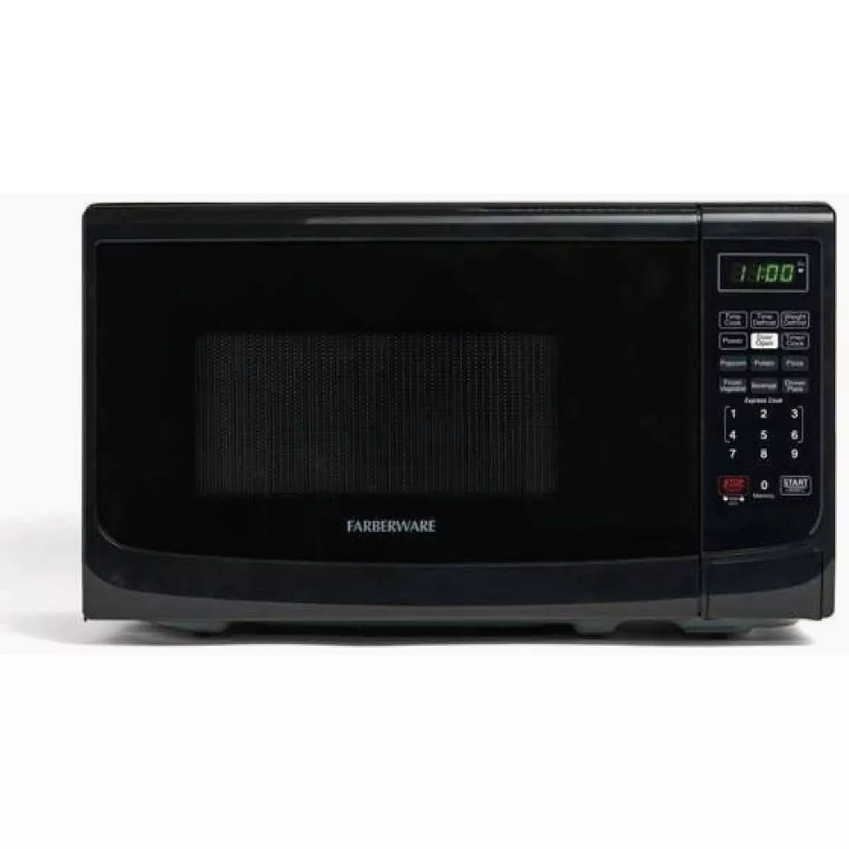 Farberware Classic 0.7 Cu. Ft 700W Black Countertop Microwave
