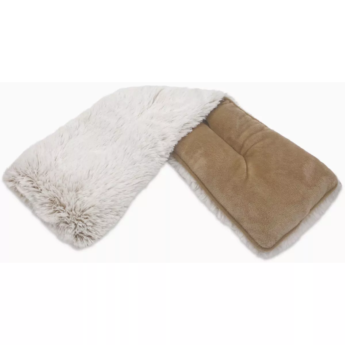 Marshmallow Brown Warmies Neck Wrap
