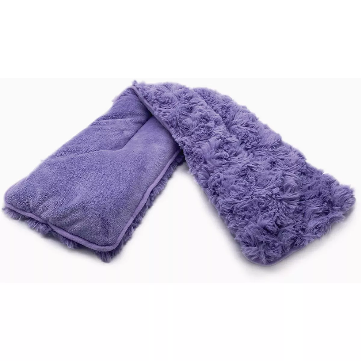 Curly Purple Neck Wrap