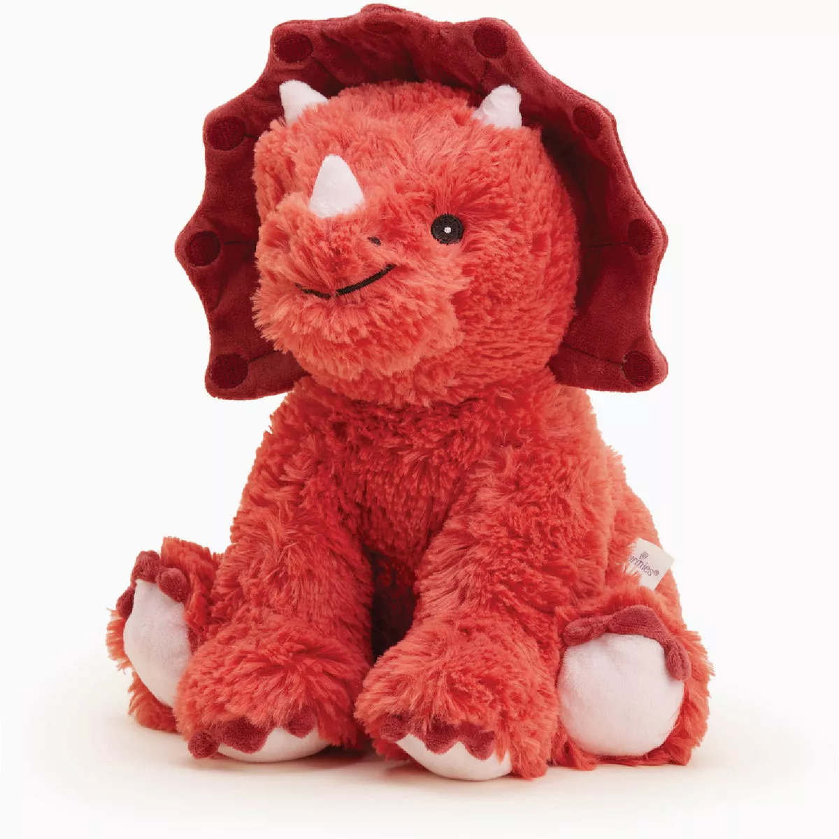 Red Triceratops Warmies