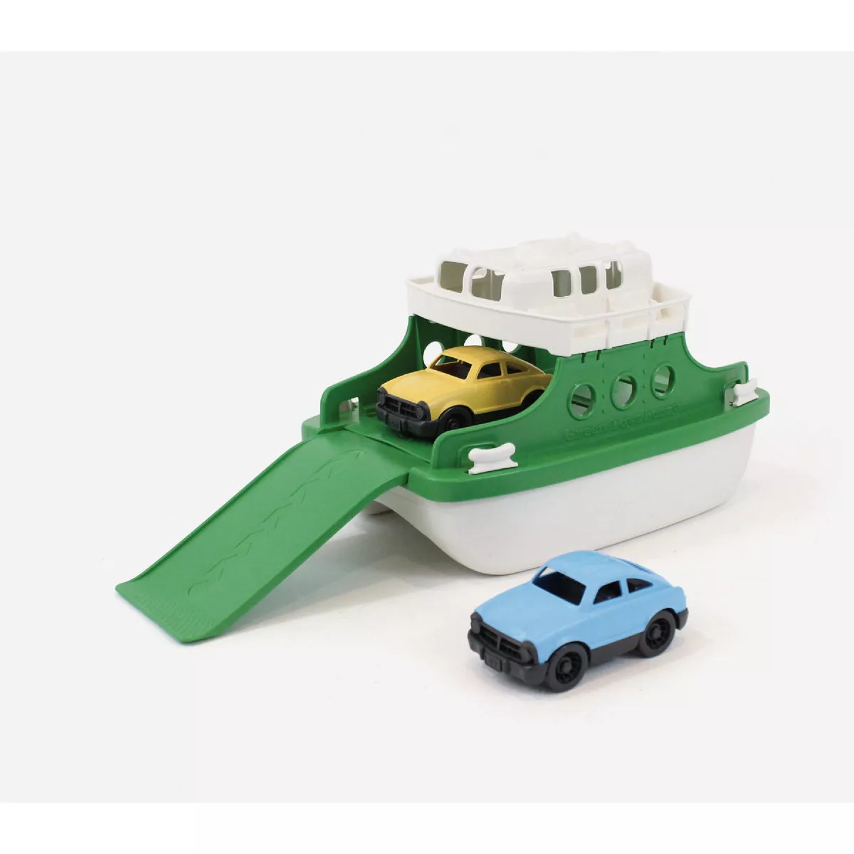 Green Toys Green & White Ferry Boat