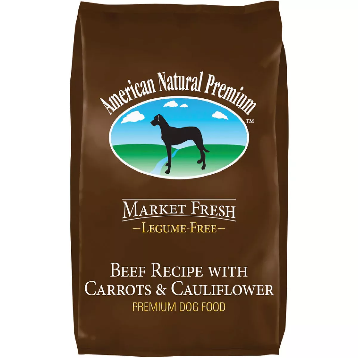 American Natural Premium Beef, Carrots and Cauliflower 4 Lb. Dry Dog Food