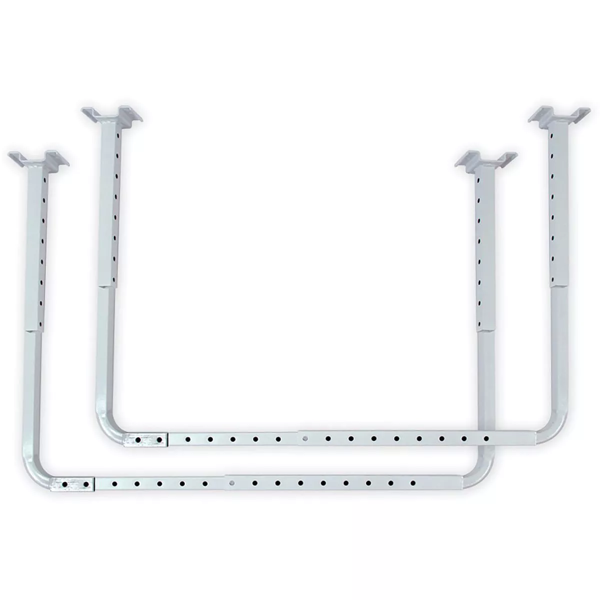 Hyloft White 34" L. Adjustable from 17" to 26" H. Ceiling Loft Shelf