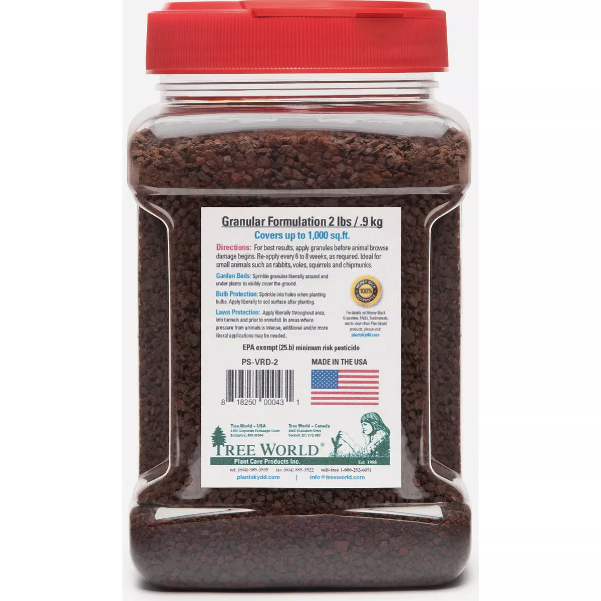 Plantskydd 2 Lb. Granules Vole, Rabbit, & Deer Repellent - photo 4