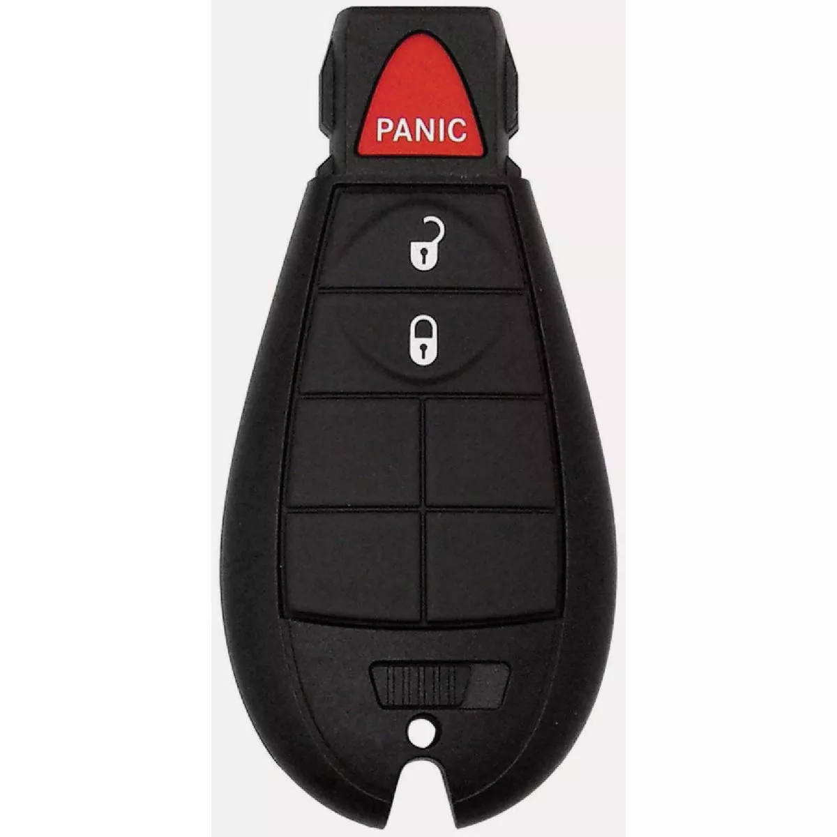 Chrysler, Dodge, and Jeep Simple Key - 3 Button Fobik with Emergency Key Insert