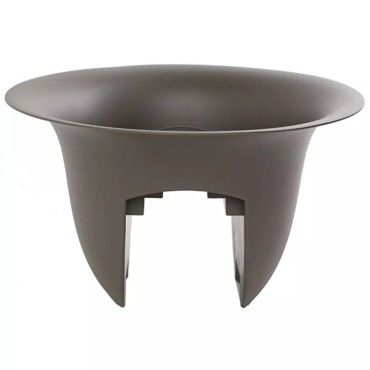Bloem Modica 20 In. x 18 In. High Density Plastic Peppercorn Rail Planter