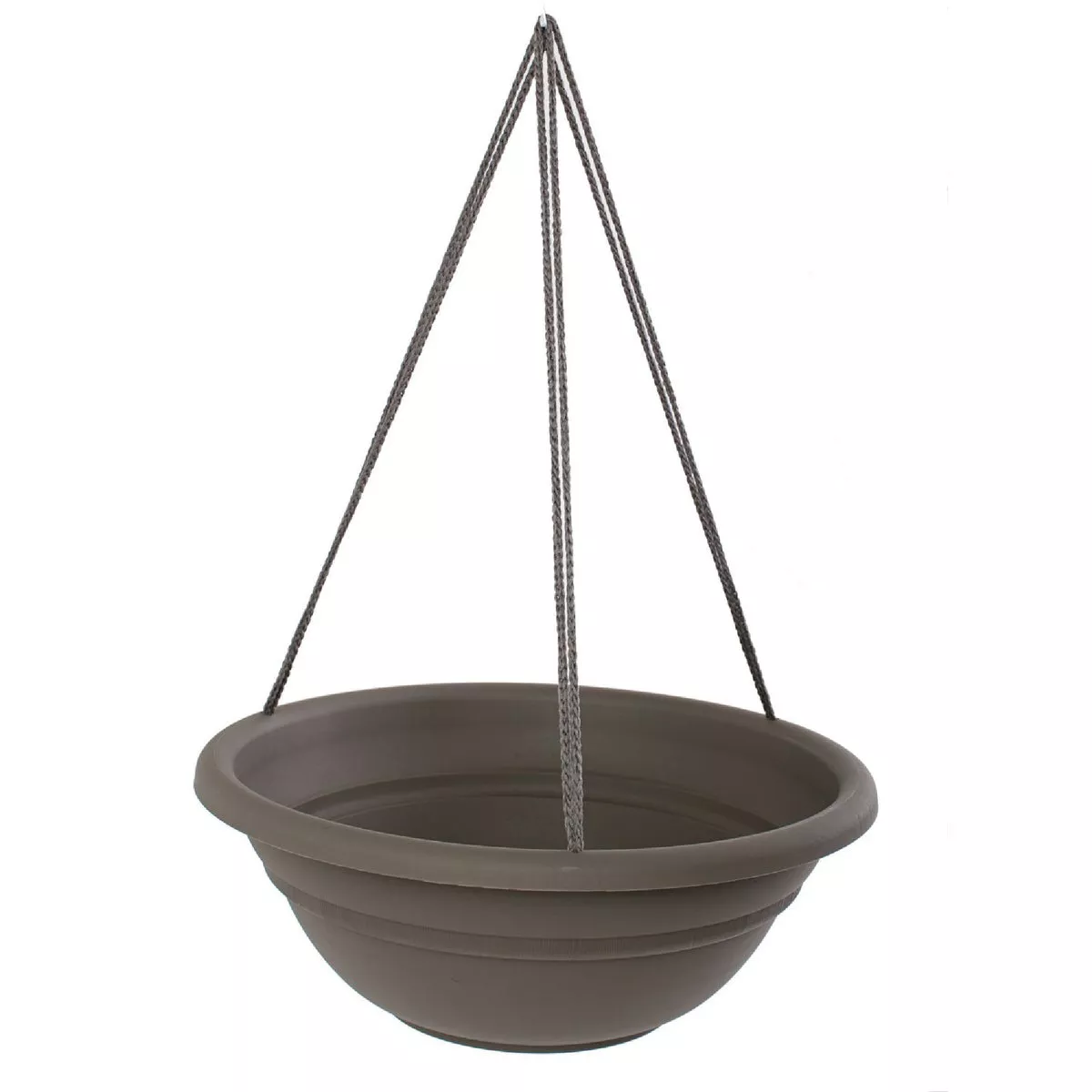 Bloem Milano 17 In. Plastic Peppercorn Hanging Plant Basket