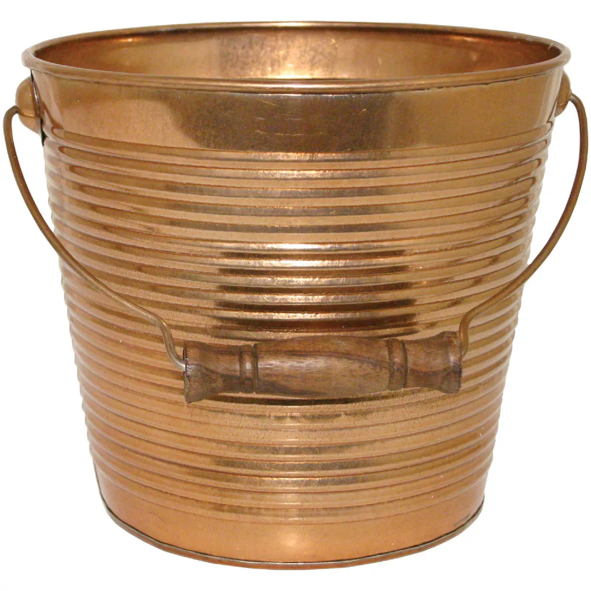 Robert Allen 8.75 In. x 10.25 In. x 10.25 In. Metal New Penny Planter