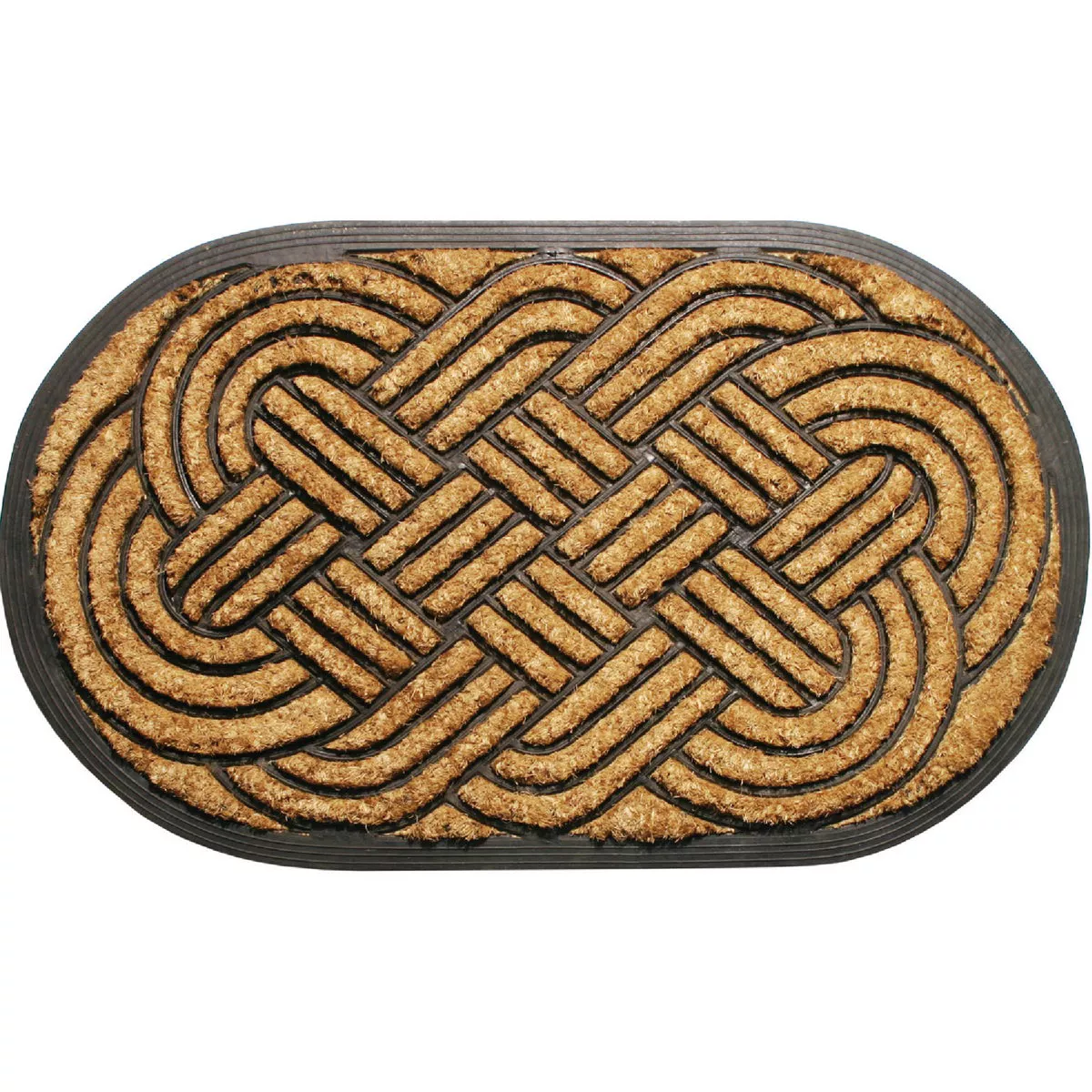 Robert Allen Natural Oval Weave 18" x 30" Door Mat
