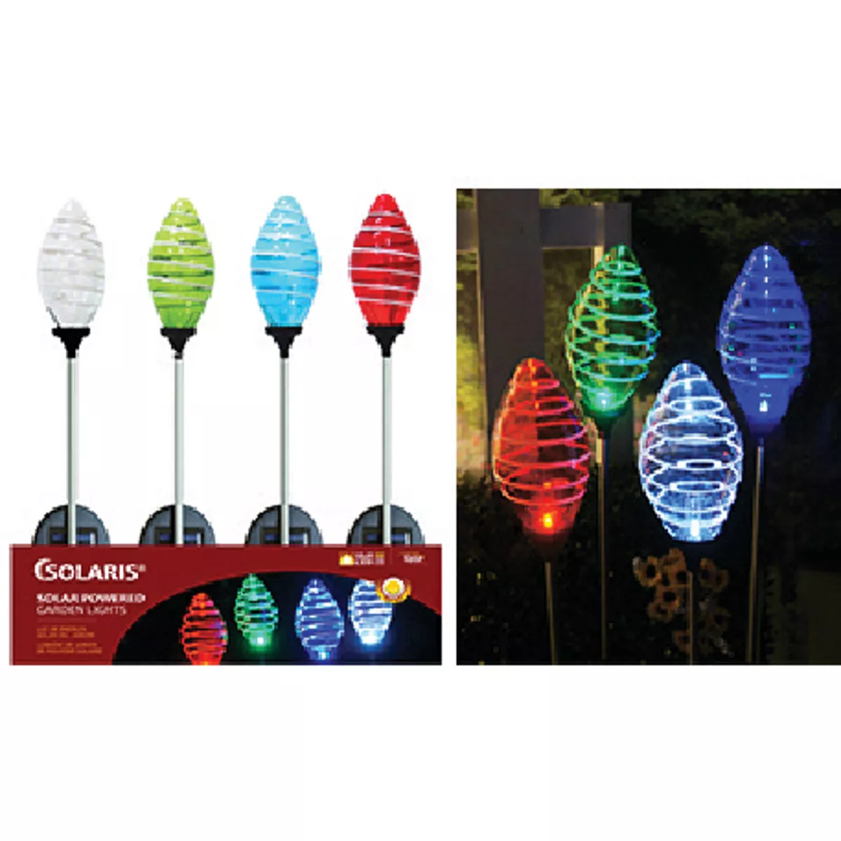 Alpine Solar Abstract Ornament Garden Stake