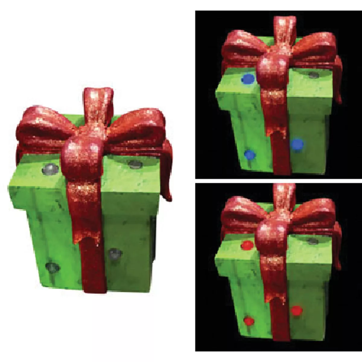 Alpine Green Giftbox with Color Changing LED