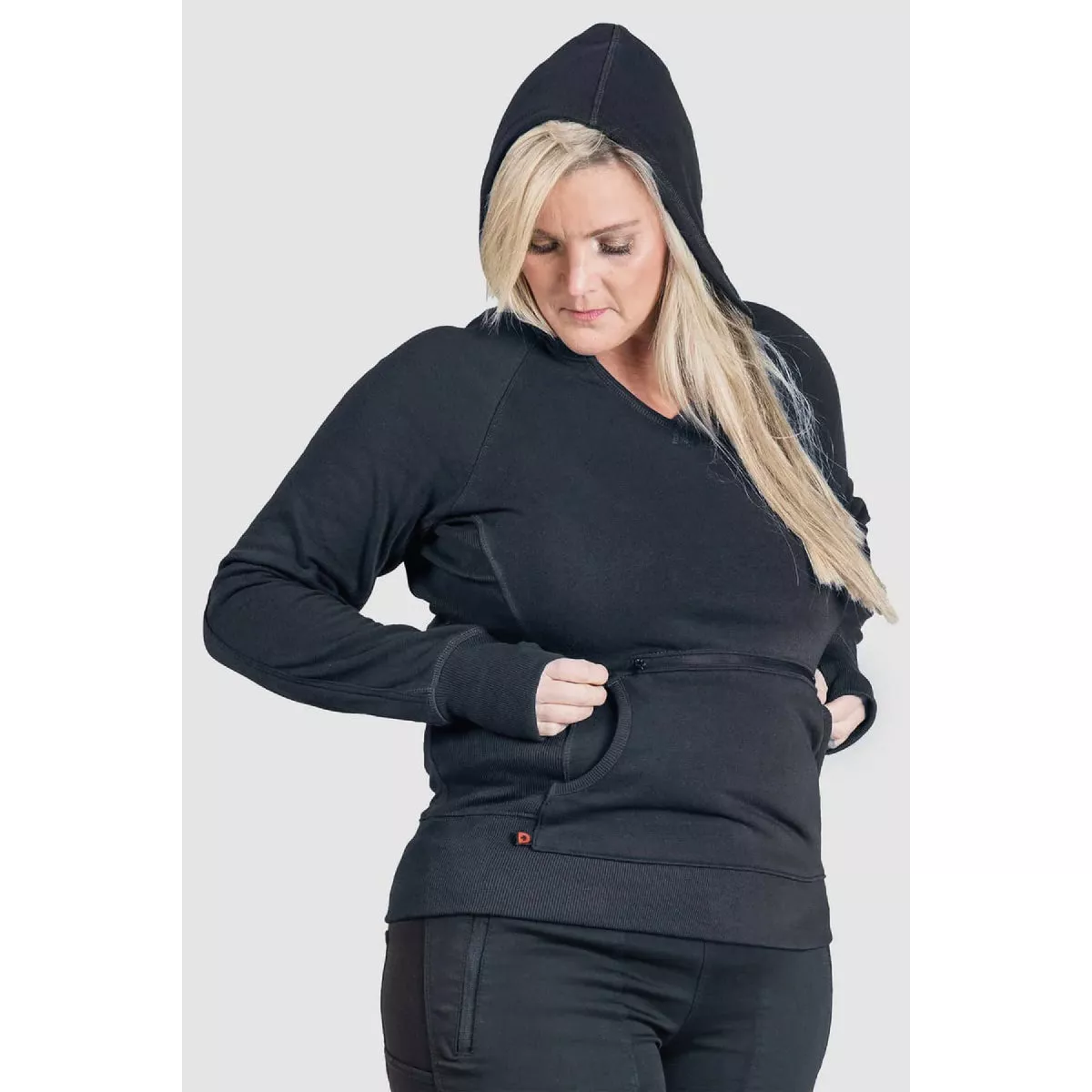 Dovetail Workwear Women's M Black Anna Pullover Hoodie