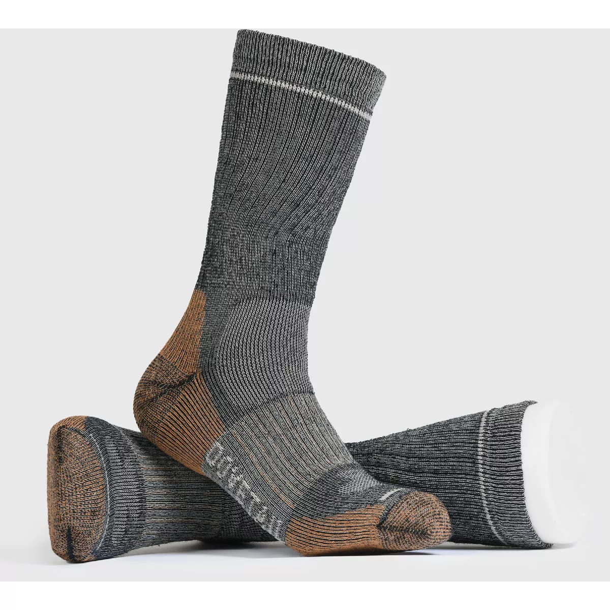 Dovetail Workwear Women's Heavy Duty Dove Grey Merino Wool Work Socks
