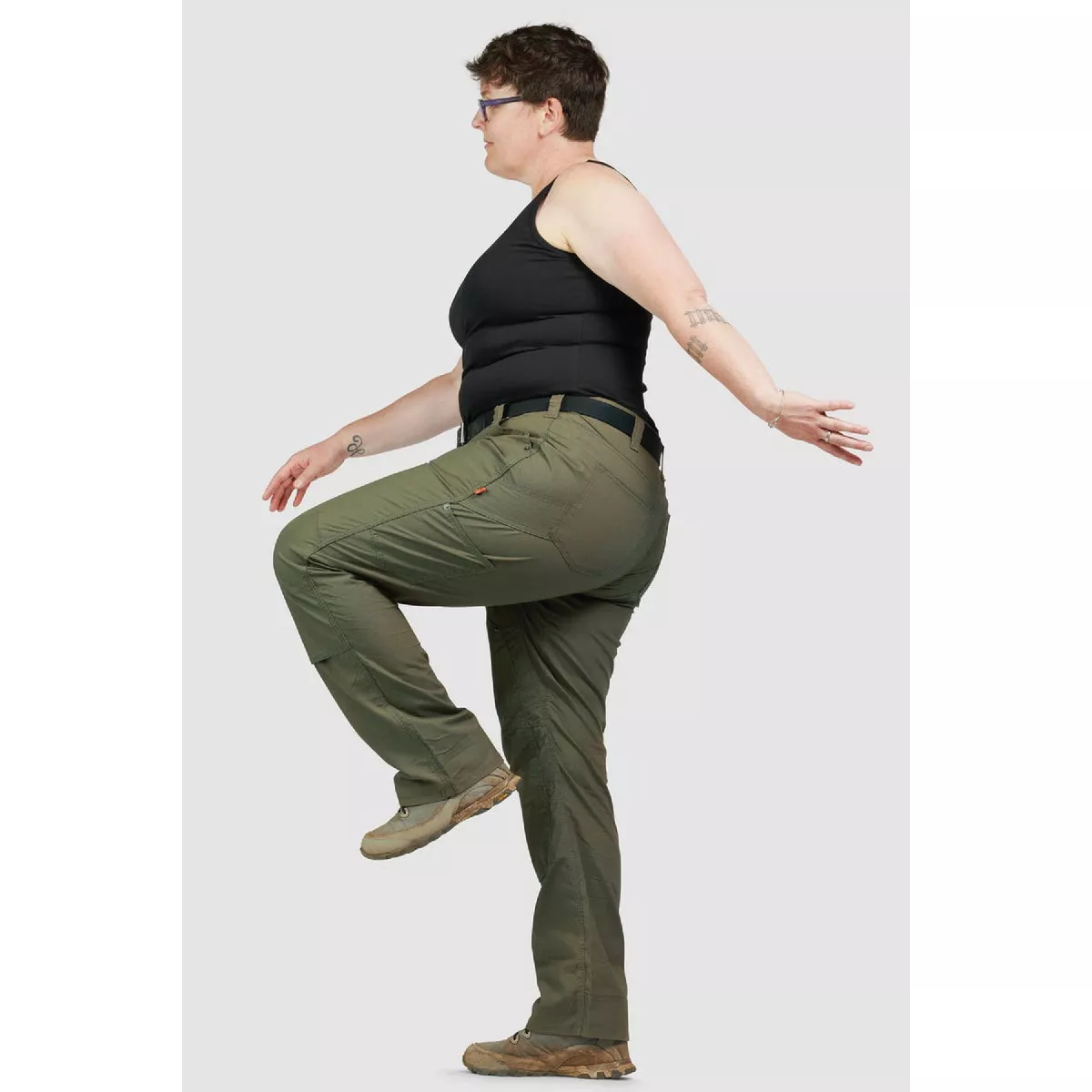 Dovetail Workwear Women's 4x30 Kelp Green Ripstop Anna Ultra Light Trail Pant - photo 2