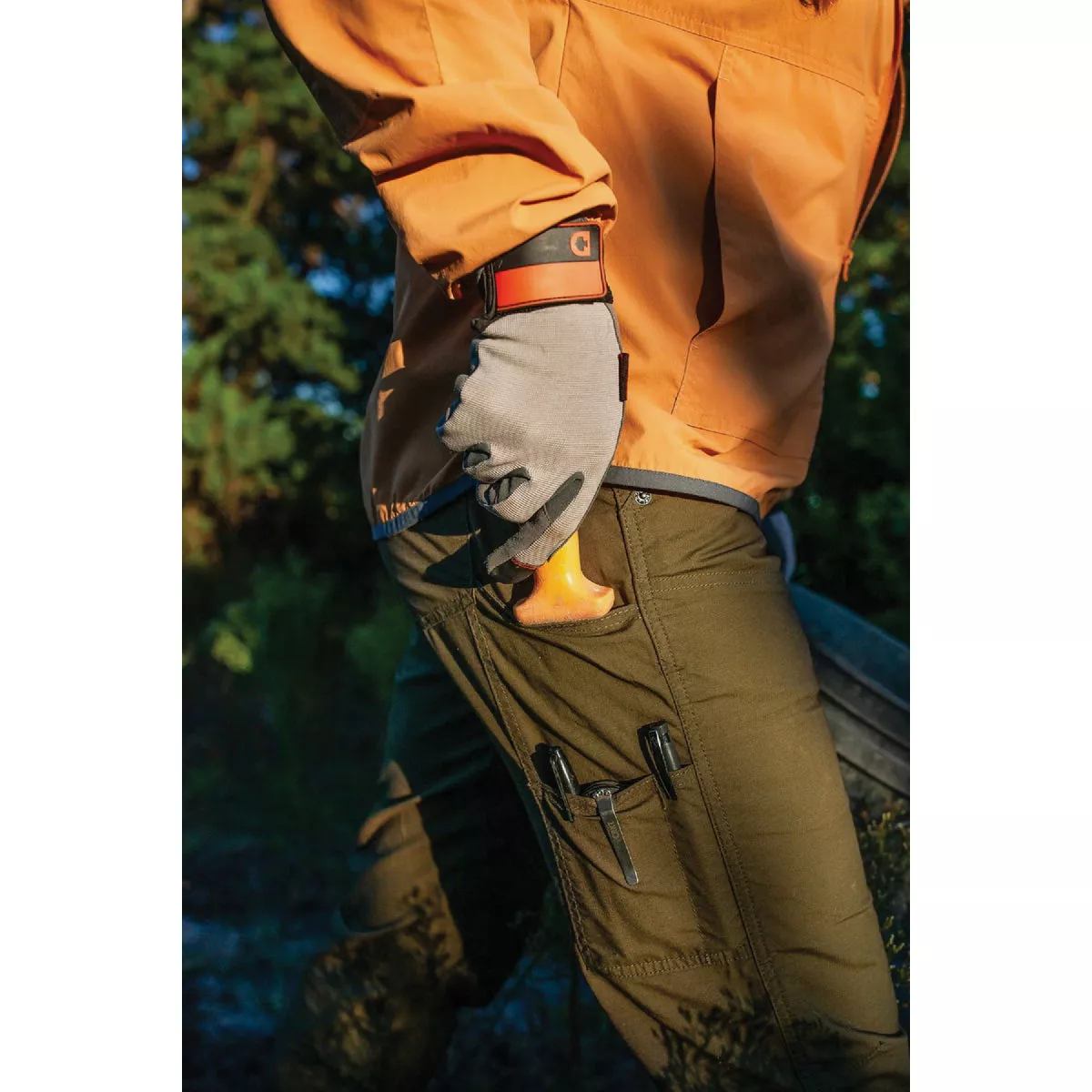 Dovetail Workwear Women's 4x30 Kelp Green Ripstop Anna Ultra Light Trail Pant - photo 3