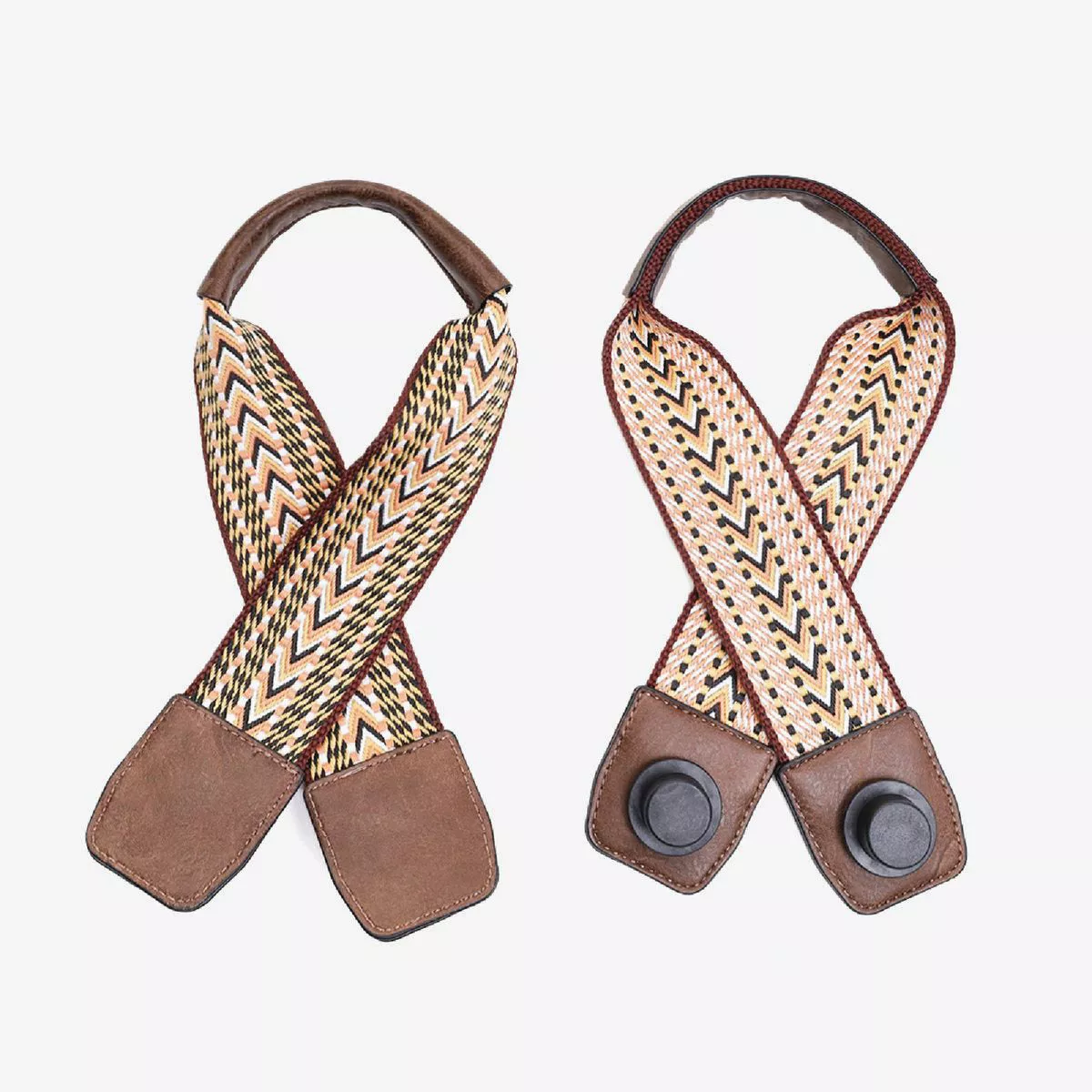 Jen & Co. Versa Tote Boho Taupe Guitar Strap for Versa Tote Bag