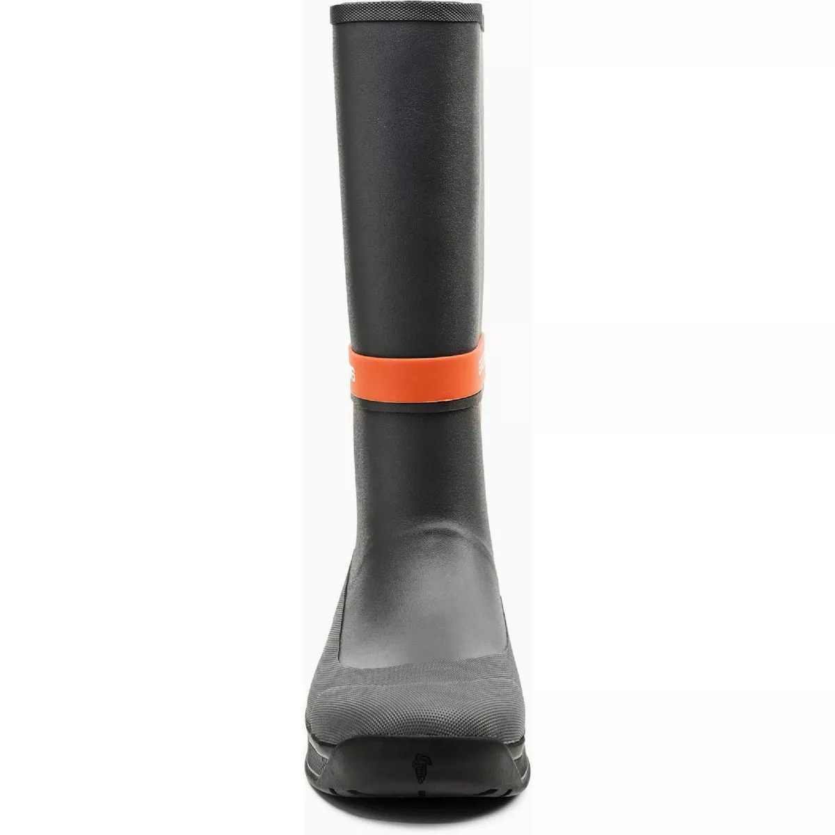 Grundens Crewman Men's Size 14 Anchor Gray Rubber Boot