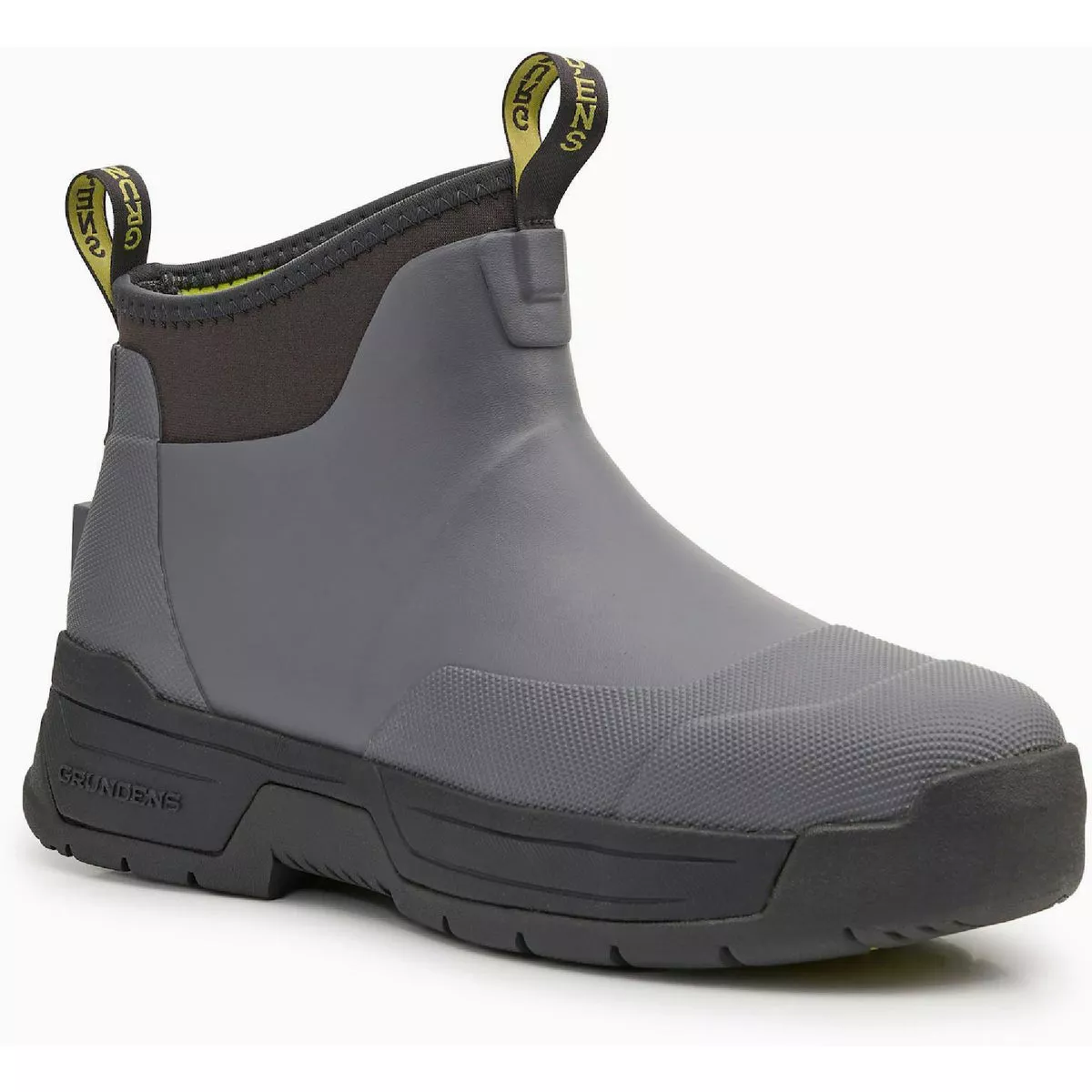 Grundens Tough Seas Men's Size 8 Smoke Gray Rubber Boot - photo 3