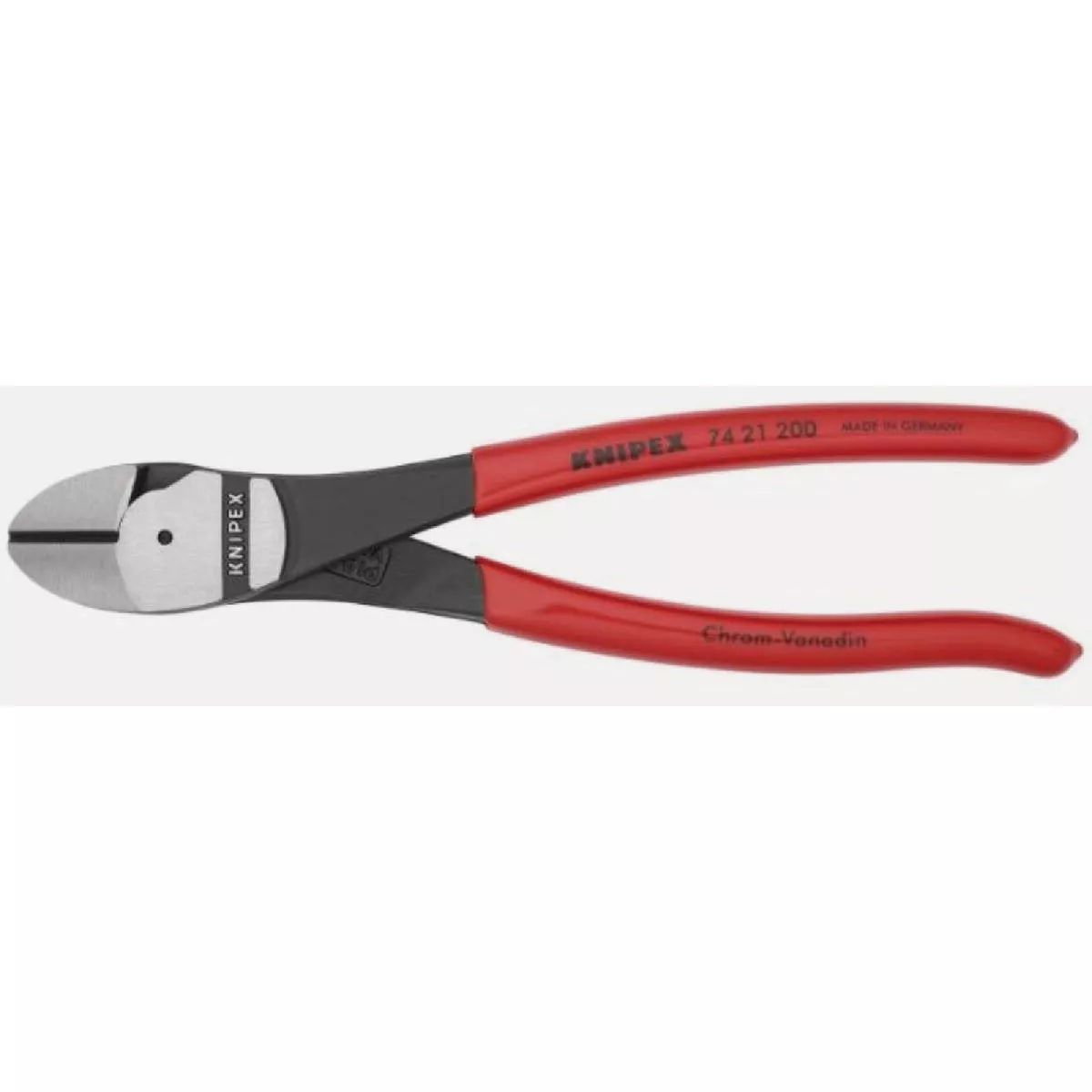 Knipex 8 In. High Leverage Angled Diagonal Cutters-