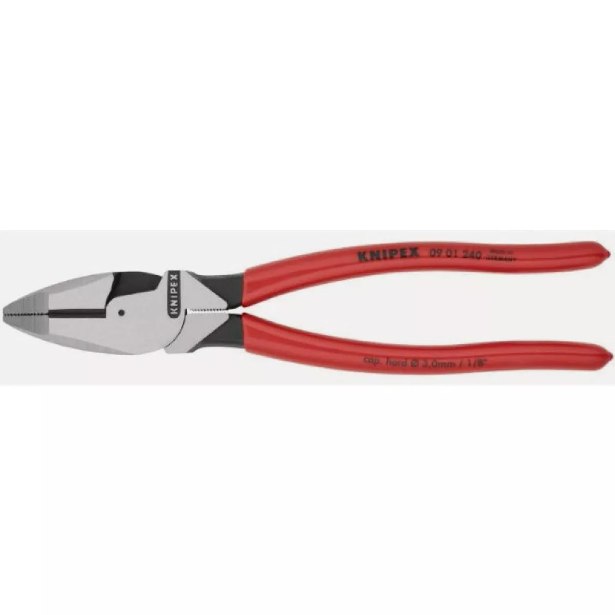 Knipex 9-1/2 In. High Leverage New England Head Lineman's Pliers