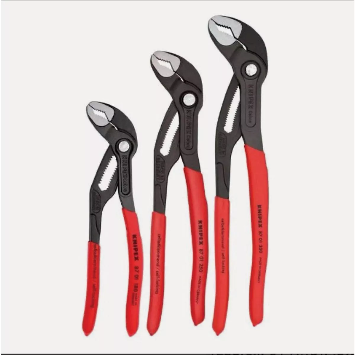 Knipex Cobra Pliers Set (3-Piece)