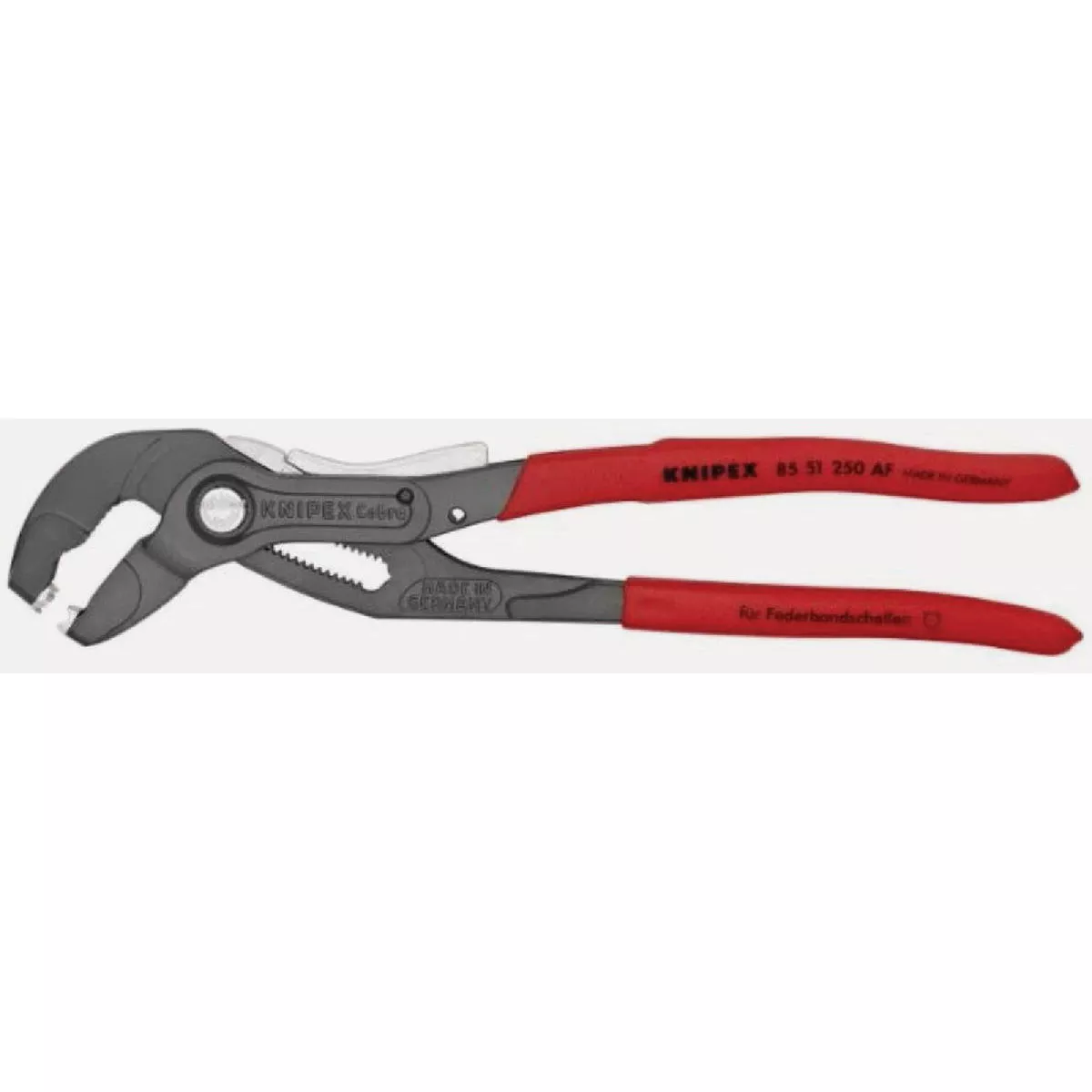 Knipex 10 In. Spring Hose Clamp Pliers with Locking Device