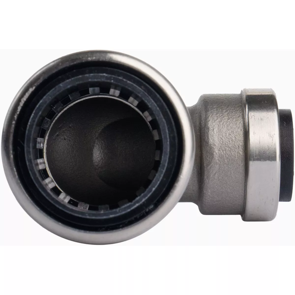 QuickFitting 3/4 In. x 1/2 In. Push-to-Connect Stainless Steel 90-Degree Reducing Elbow - photo 3