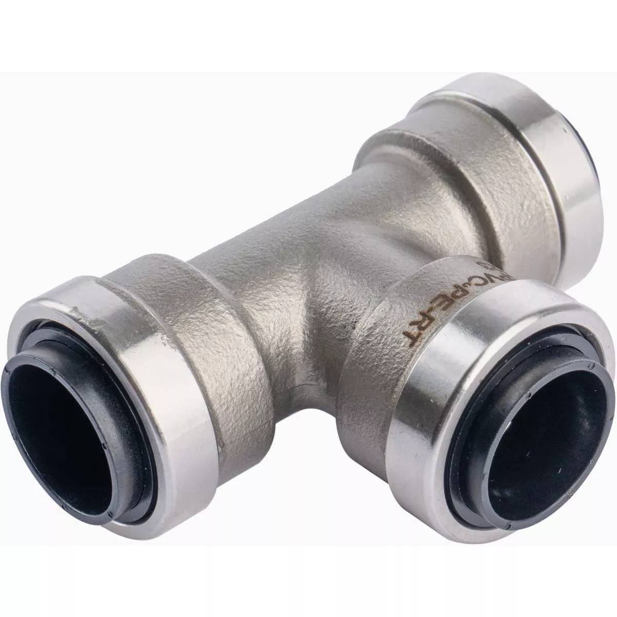 QuickFitting 1/2 In. x 1/2 In. x 1/2 In. Push-to-Connect Stainless Steel Tee - photo 3