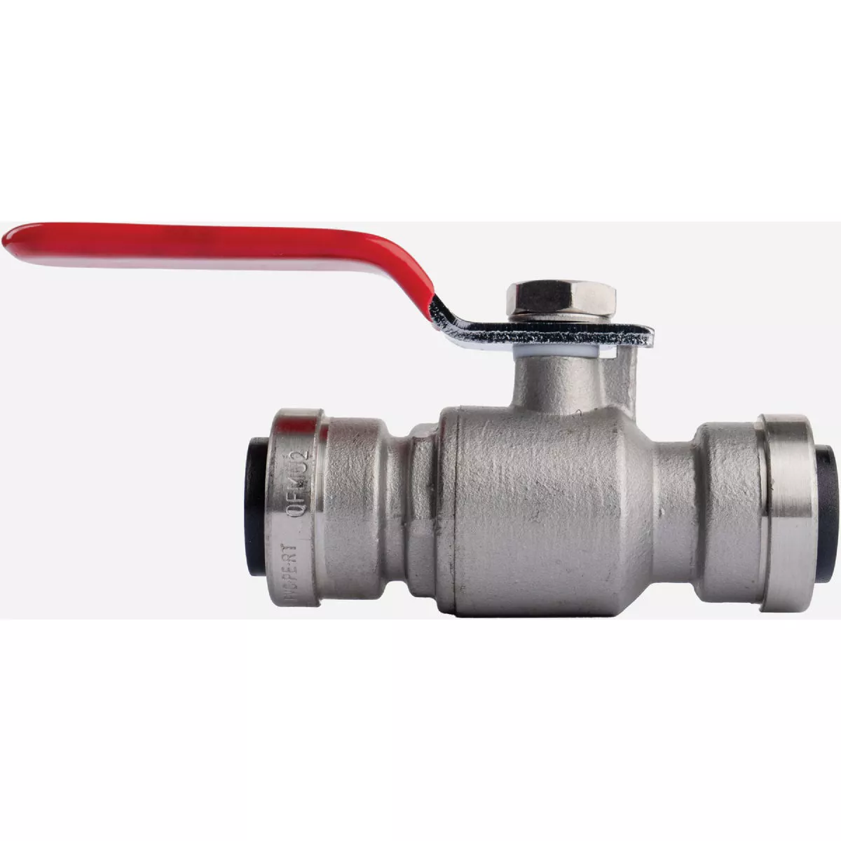 QuickFitting 1/2 In. Push-to-Connect Stainless Steel Full Port Ball Valve
