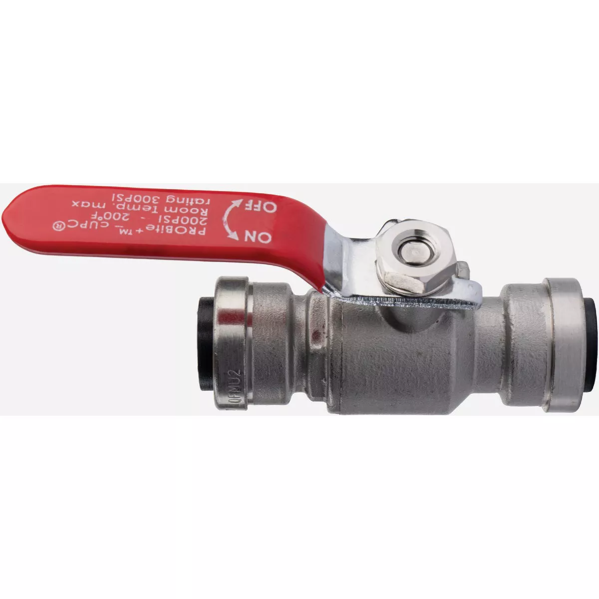 QuickFitting 1/2 In. Push-to-Connect Stainless Steel Full Port Ball Valve - photo 2