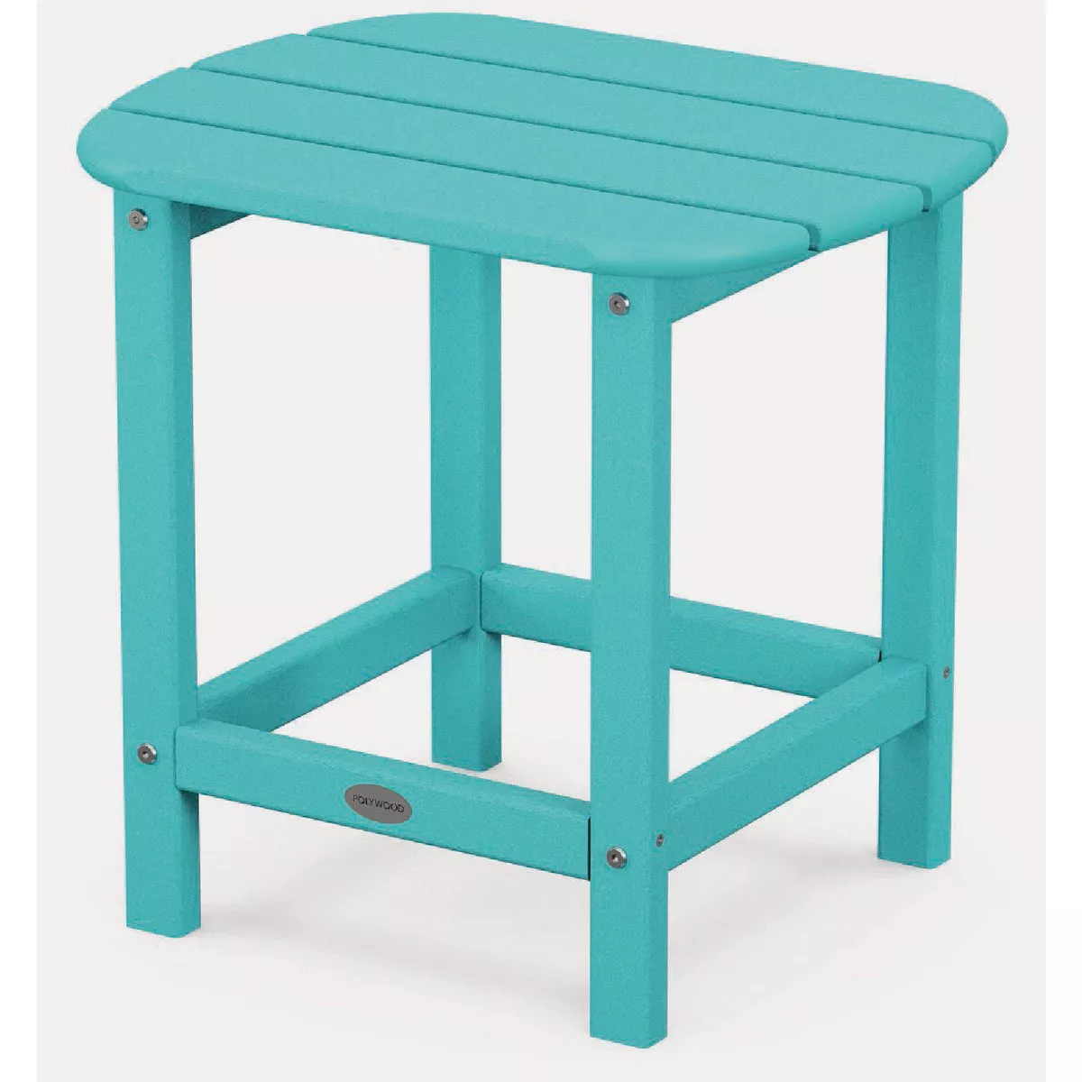 POLYWOOD South Beach 18 In. Side Table, Aruba
