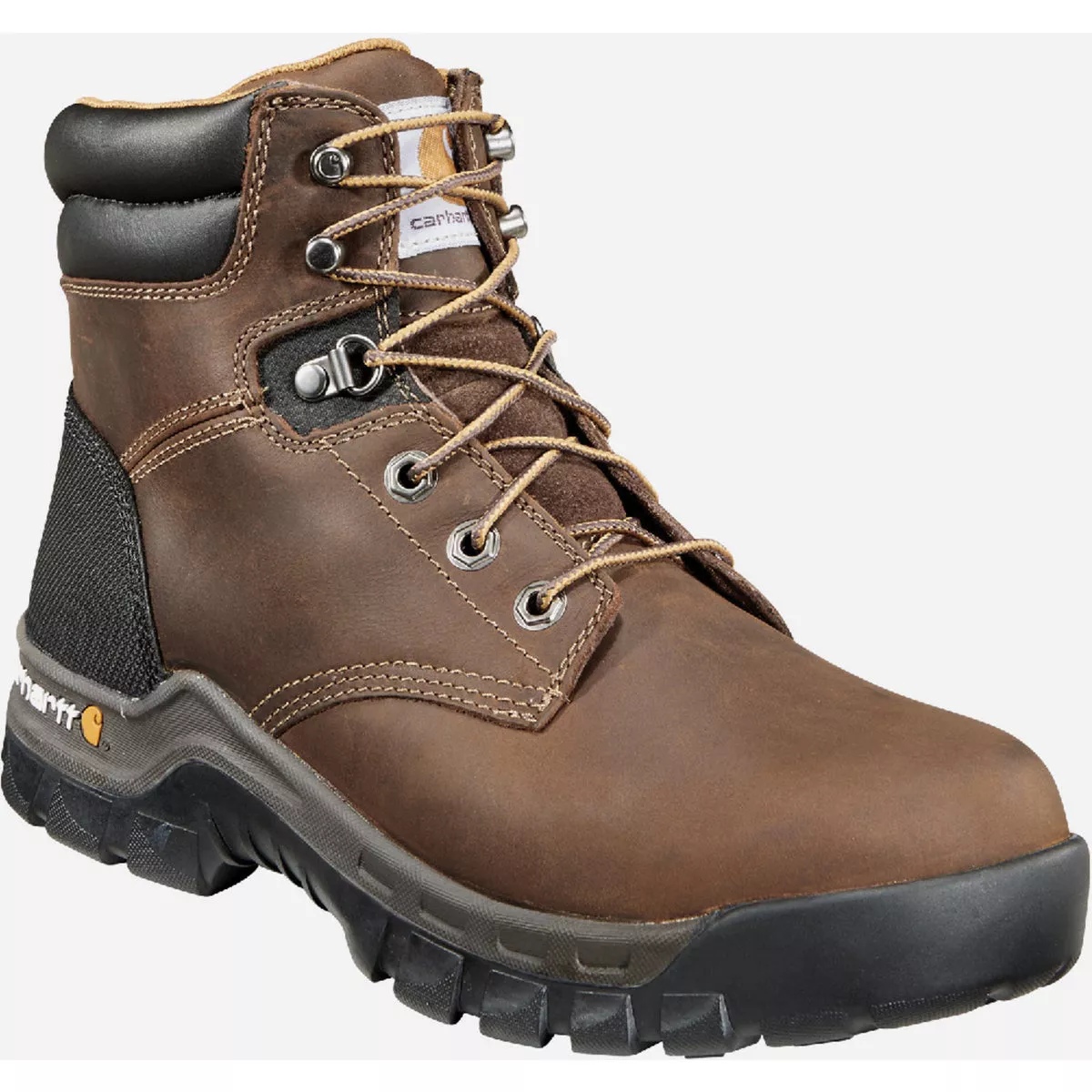 Carhartt Rugged Flex Women's Brown Oil Tanned 6 In. Composite Toe Work Boot, Size 10