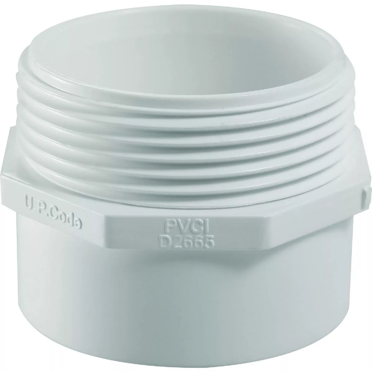 Lesso 1-1/2 In. x 1-1/4 In. Male Trap PVC Adapter